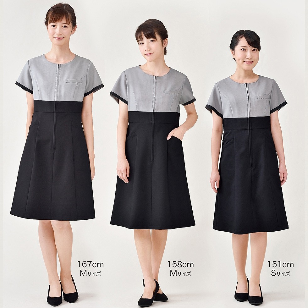 ELEFEE エレフィ エステティック 千鳥柄 ジャケット ブラック