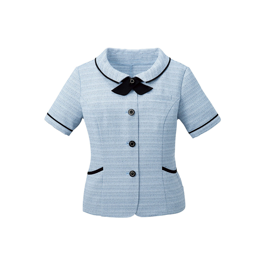 FOLK nuovo フォーク ヌーヴォ 21号 23号 オーバーブラウス(ホルダーループ) レディース 事務服 ユニフォーム ビジネスカジュアル fb71288 宅配のみの画像
