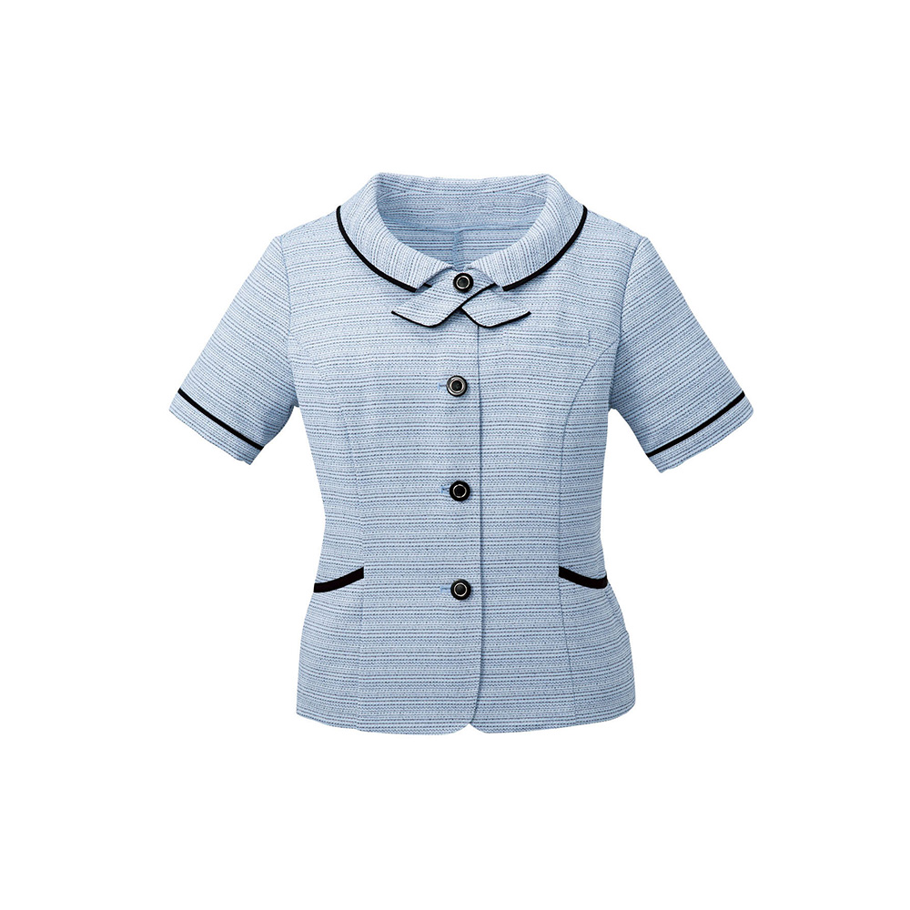 FOLK nuovo フォーク ヌーヴォ 21号 23号 オーバーブラウス(ホルダーループ) レディース 事務服 ユニフォーム ビジネスカジュアル fb71288 宅配のみの画像