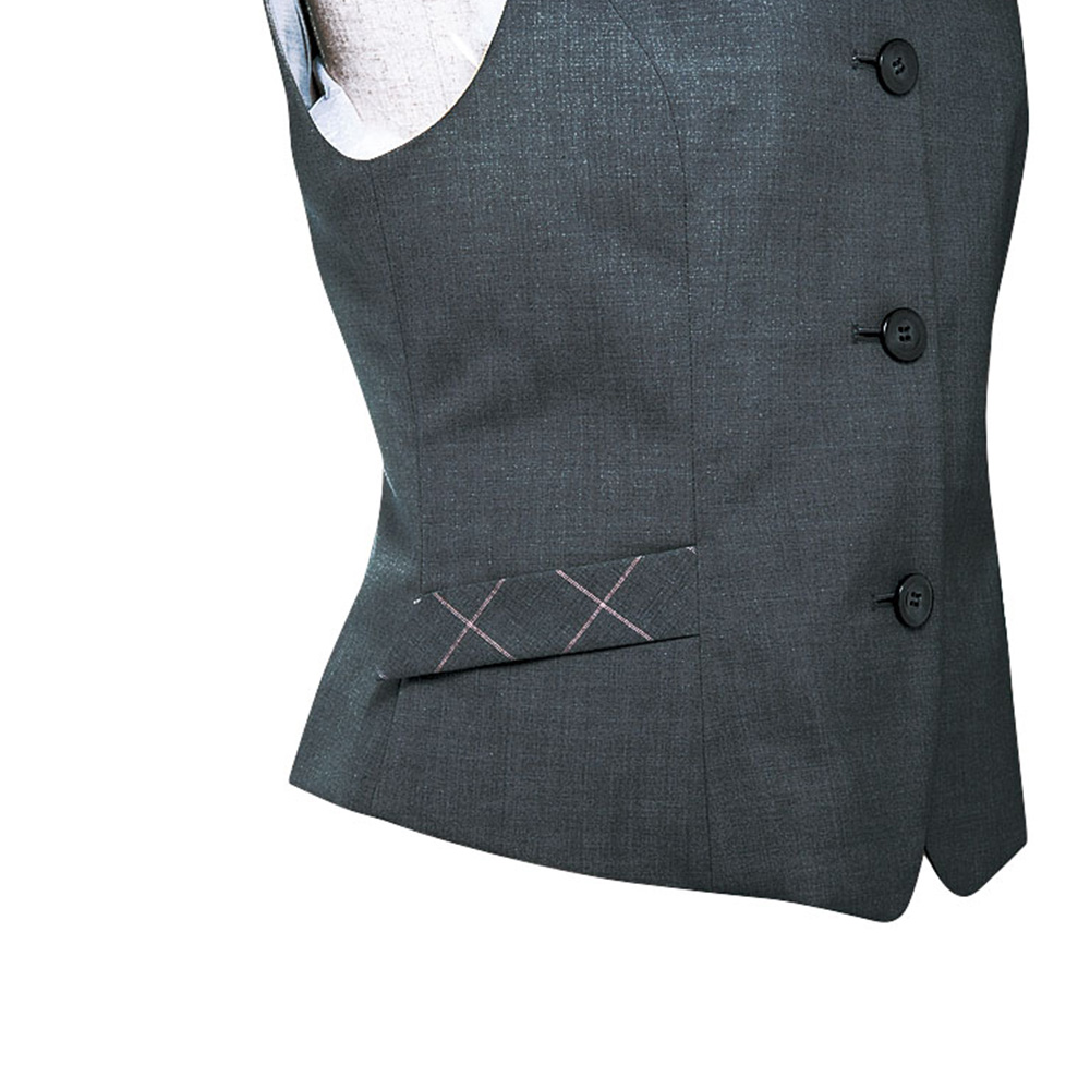 FOLK nuovo フォーク ヌーヴォ  21号 23号 ベスト レディース 事務服 オフィス ユニフォーム ビジネスカジュアル fv3045 宅配のみ ジョア FOLK nuovo フォーク ヌーヴォ 21号 23号 ベスト レディース