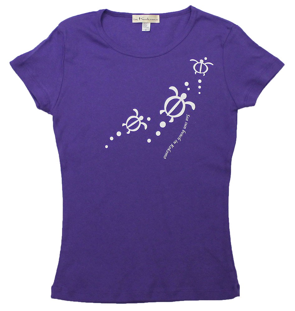 Tシャツ ホヌ柄 サーモンピンクグラデ レディースTシャツ 半袖 フラ ハワイ :lt062:インココモ - 通販 - Yahoo!ショッピング