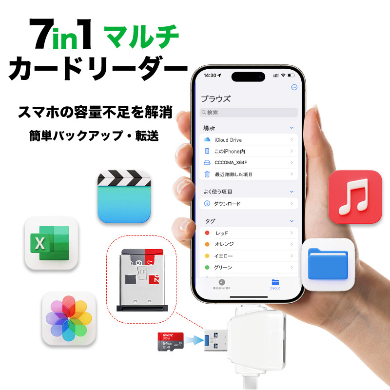 Iphone専用OTG転換器 OTG転換器