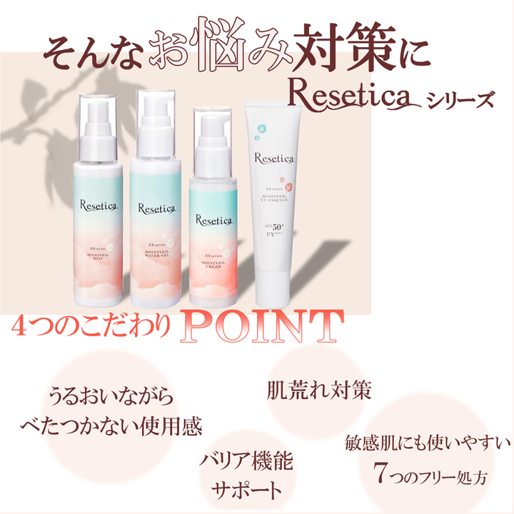 Resetica（リセチカ） モイストベールウォータージェル CICA シカ