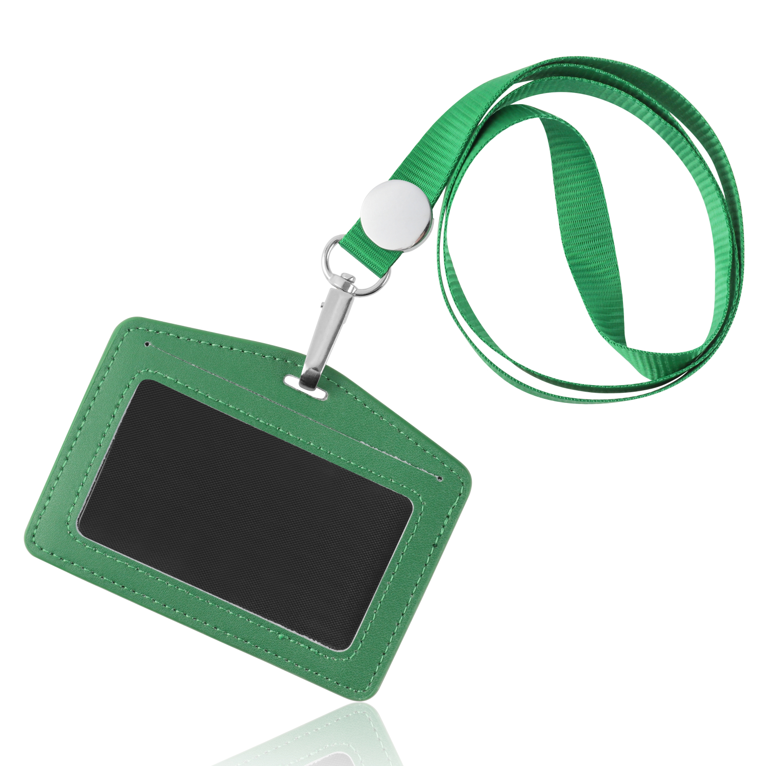 id ic カードケース カードホルダー 名刺 ホルダー 社員証ケース カード入れ suica pasmo パスケース 革 ブランド 横 薄型 2枚 ネック ストラップ アウトレット |  | 05