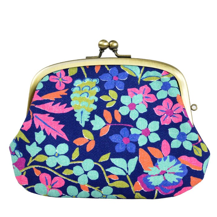 亥之吉 親子がま口 はなばたけ がま口財布 小銭入れ カードも入る 和