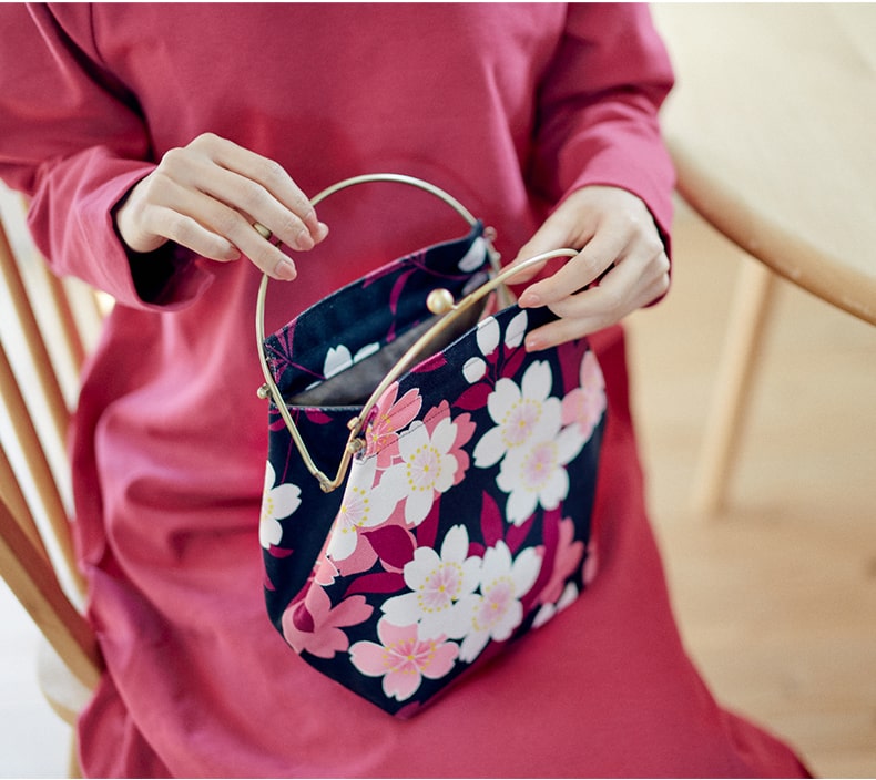 亥之吉ベンリーがま口大はなもゆ