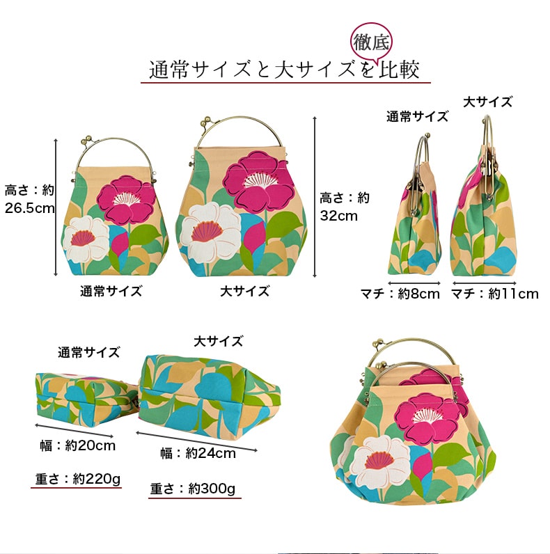 亥之吉ベンリーがま口大はなもゆ