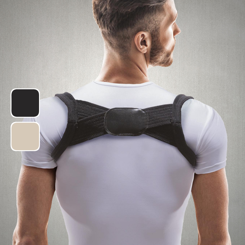メンズ脇が痛くなりにくい ピーンと背筋ベルト】 背筋矯正ベルト 背筋