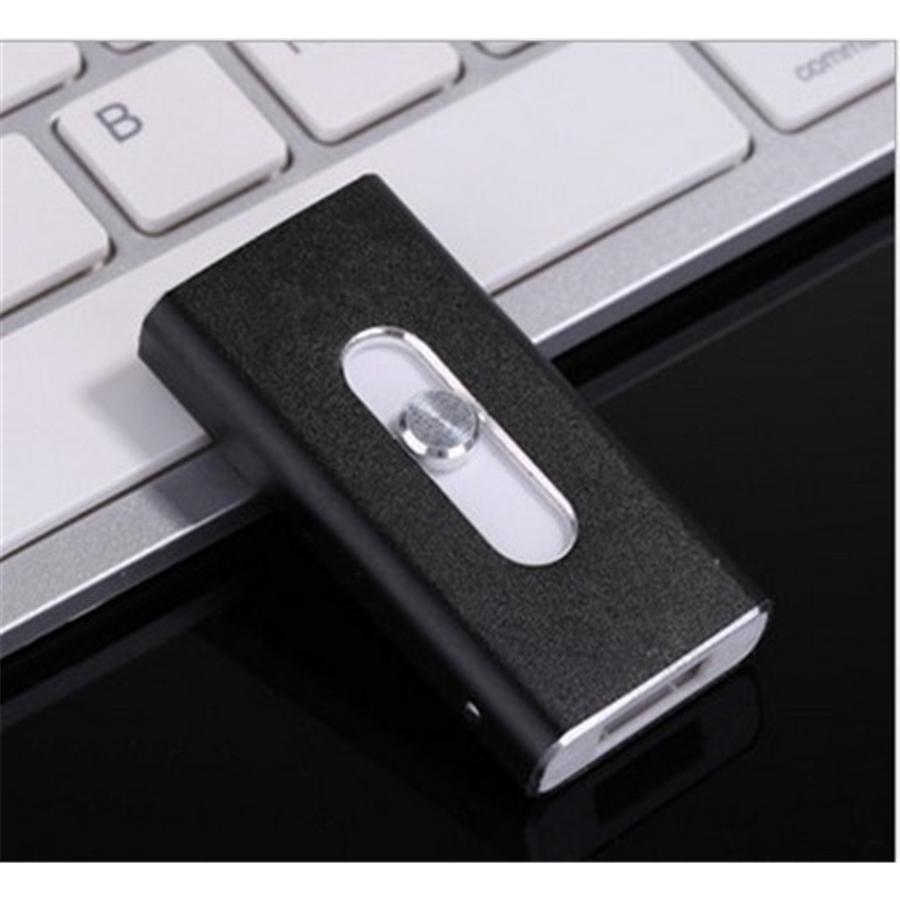 USBメモリー 3in1 64GB iPhone iPad USB3.0 Lightning micro ライトニング 高速 大容量 容量不足解消｜inoriya｜02