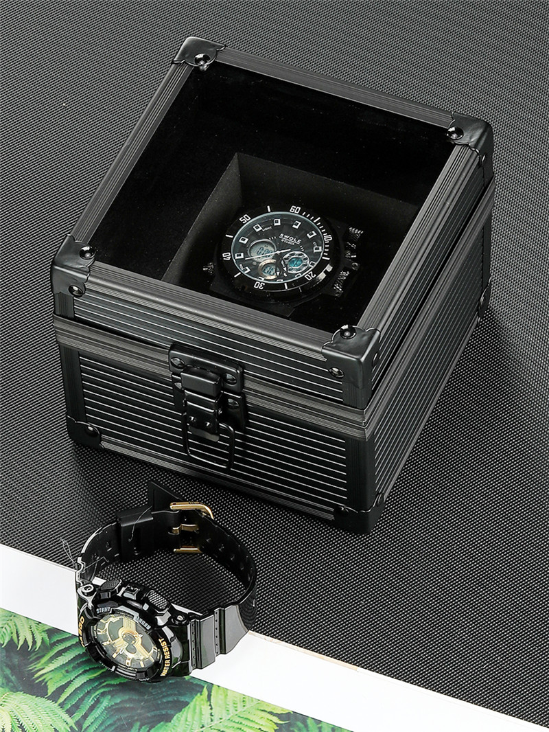 アルミ 時計ケース 1本用 腕時計ケース 収納 ケース コレクション 腕時計ボックス 高級ウォッチボックス　コレクション インテリア 保管 観賞用
