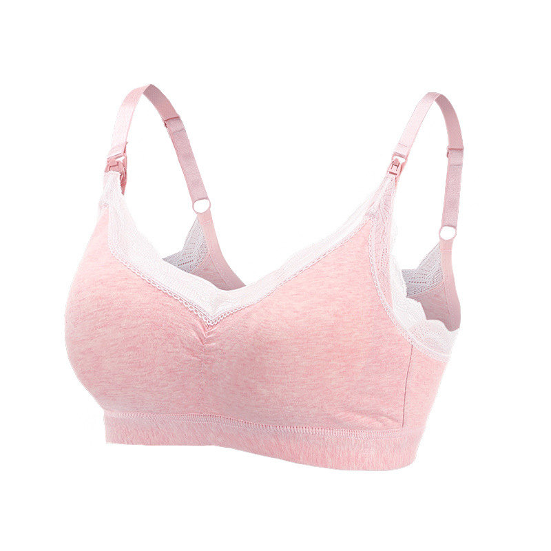 マタニティブラ 授乳ブラ ノンワイヤー 産前産後 ブラジャー ハーフトップ 前開き 取り外し可 カップ入 ナイトブラ 妊娠 妊婦 育乳 出産準備
