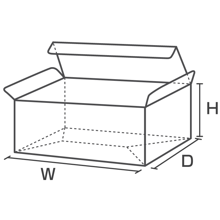 クリアケース クリアボックス 透明ケース ラッピング 箱 長方形
