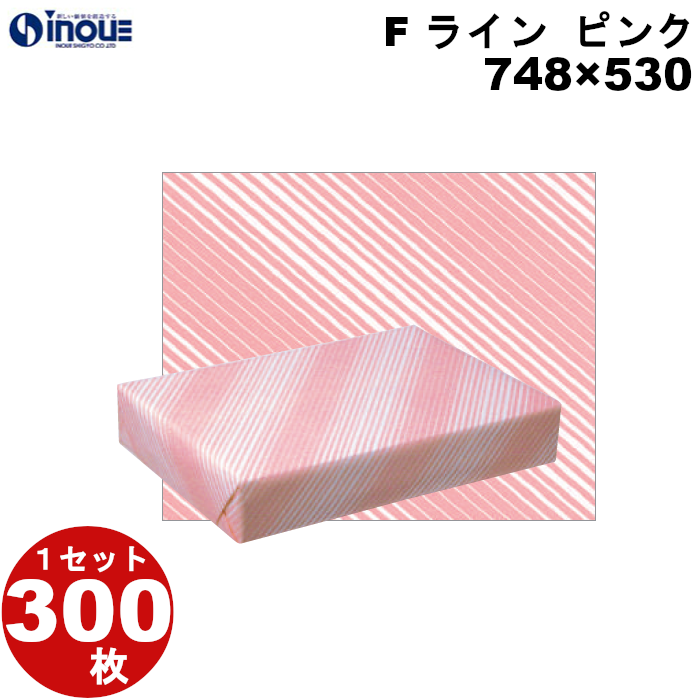 包装紙 1セット 300枚 サイズ 748×530 チェック柄 赤 ラッピング