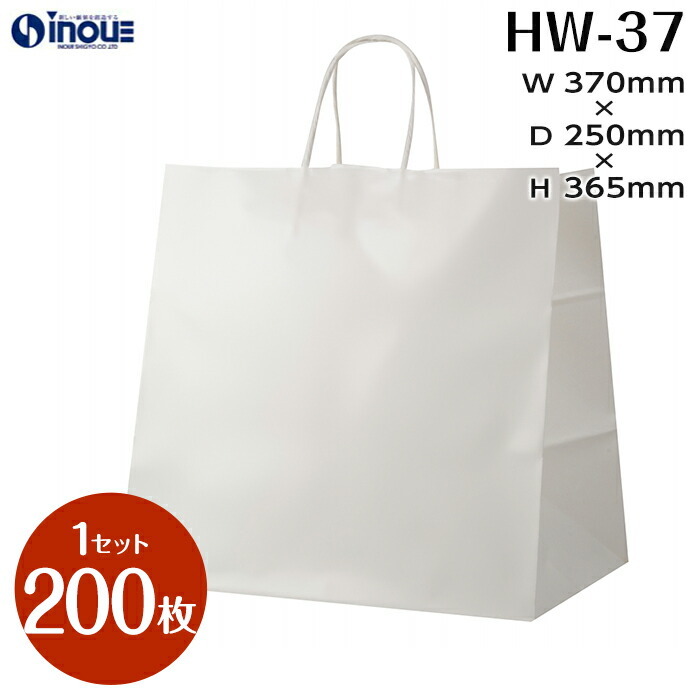 紙袋 クリアバッグスライダートートS 1セット10枚 W35(底25)cm×D10cm×H25cm