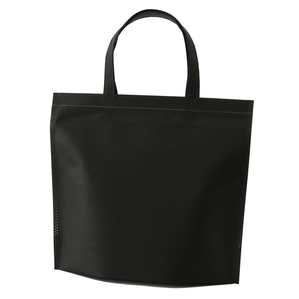 保冷バッグ 折りたたみ お弁当 小さめ 黒 クラフト シンプル ソフト ランチバッグ 小 200枚 LC629 300/210W×90D×232/280Hの画像