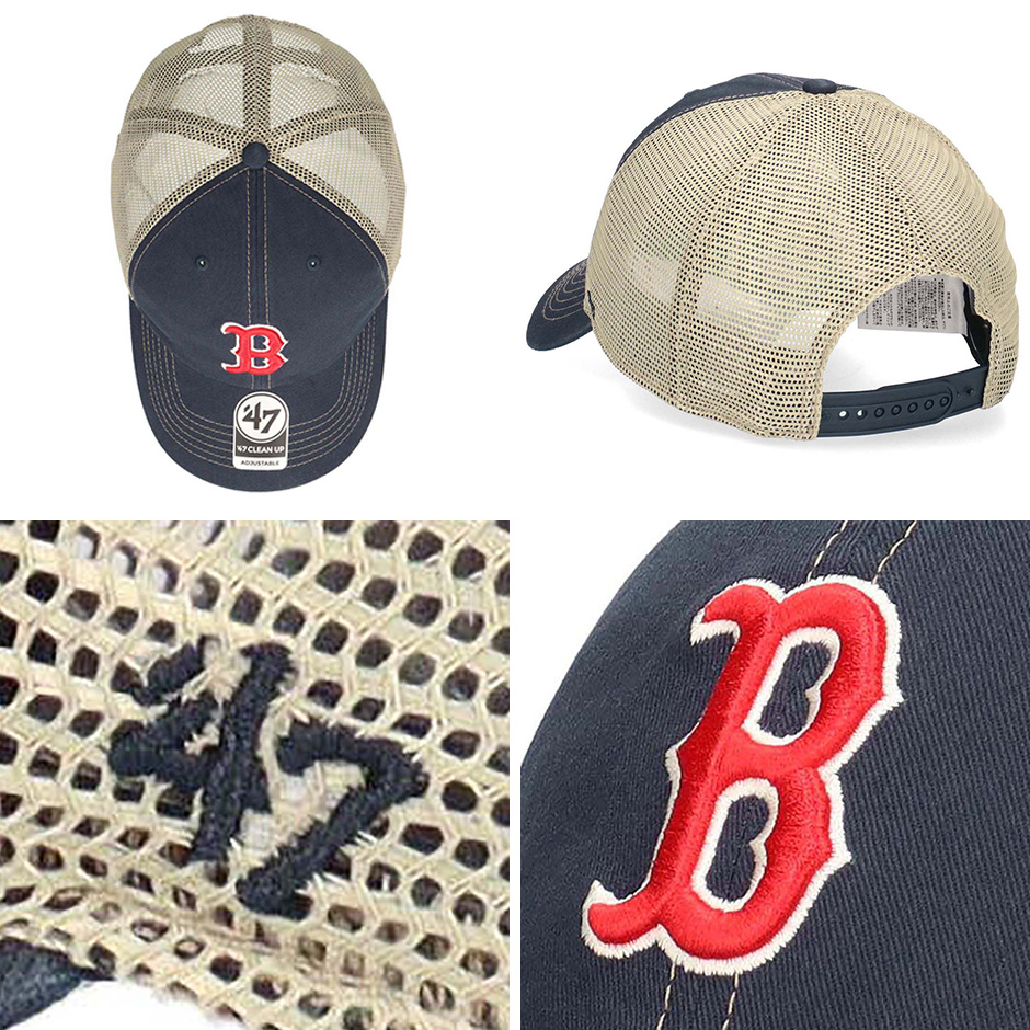 47（フォーティーセブン） クリーンナップ MLB メッシュ キャップ