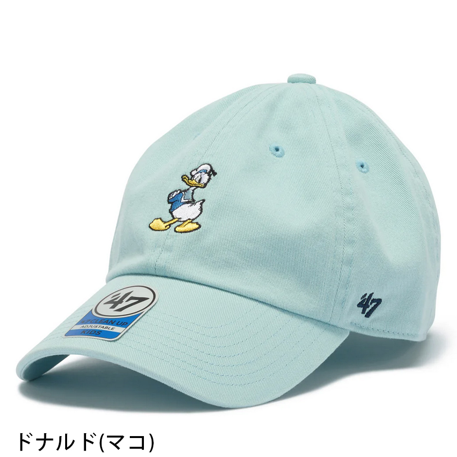 47（フォーティーセブン） キッズ クリーンナップ ディズニー キャップ