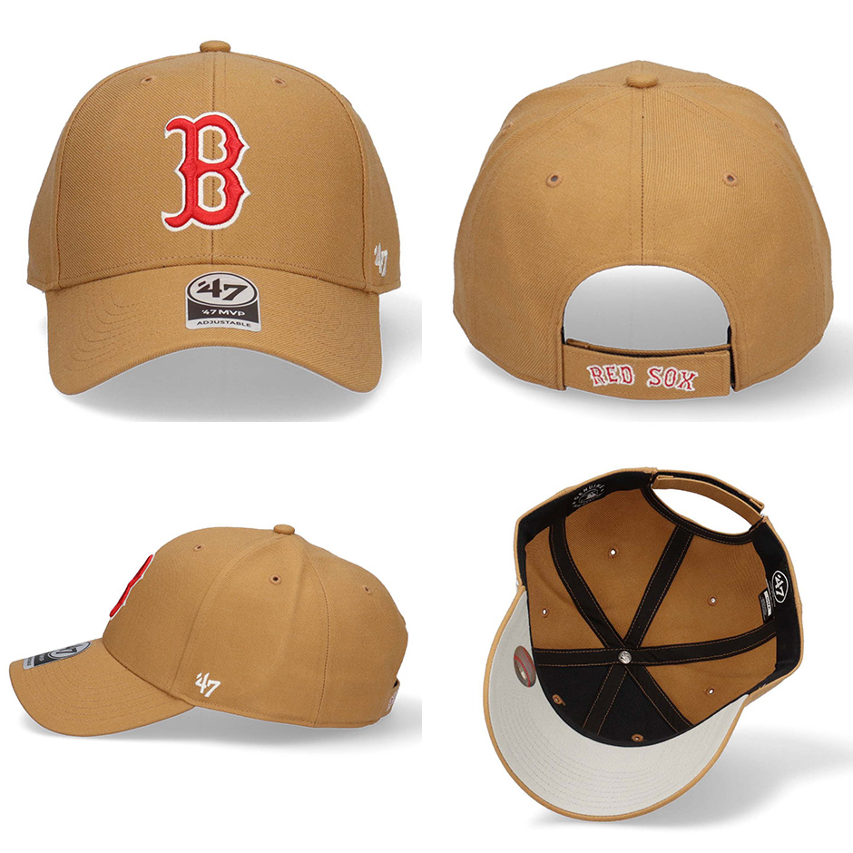 47Brand 47 MVP ボストン レッドソックス キャップ エムブイピー