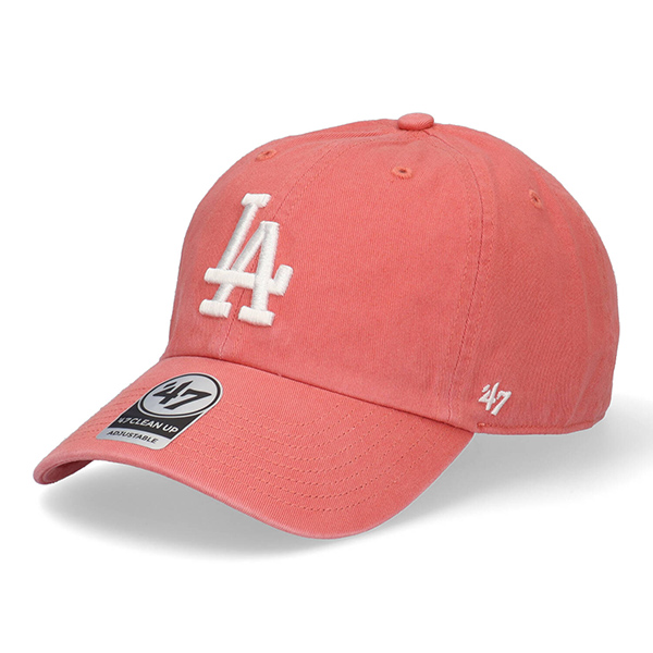 47 ロサンゼルス ドジャース キャップ 帽子 クリーンナップ LAキャップ サイズ変更可能 ベース...
