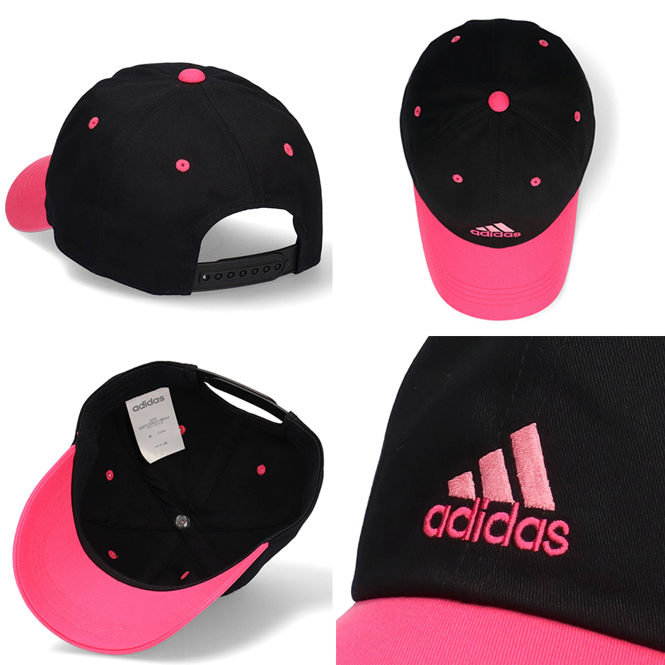 adidas 送料無料 アディダス キッズ ロゴ キャップ ツイル 子供