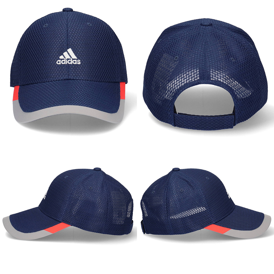 adidas アディダス メッシュ キャップ 帽子 洗濯機洗い ブランド