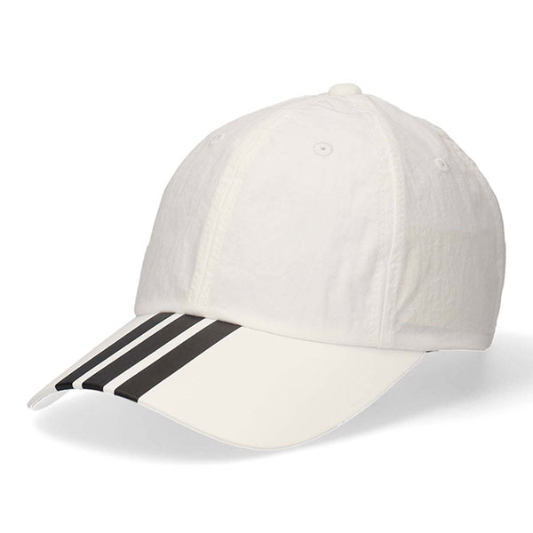adidas（アディダス） キャップ 3ストライプ バイザーキャップ メンズ