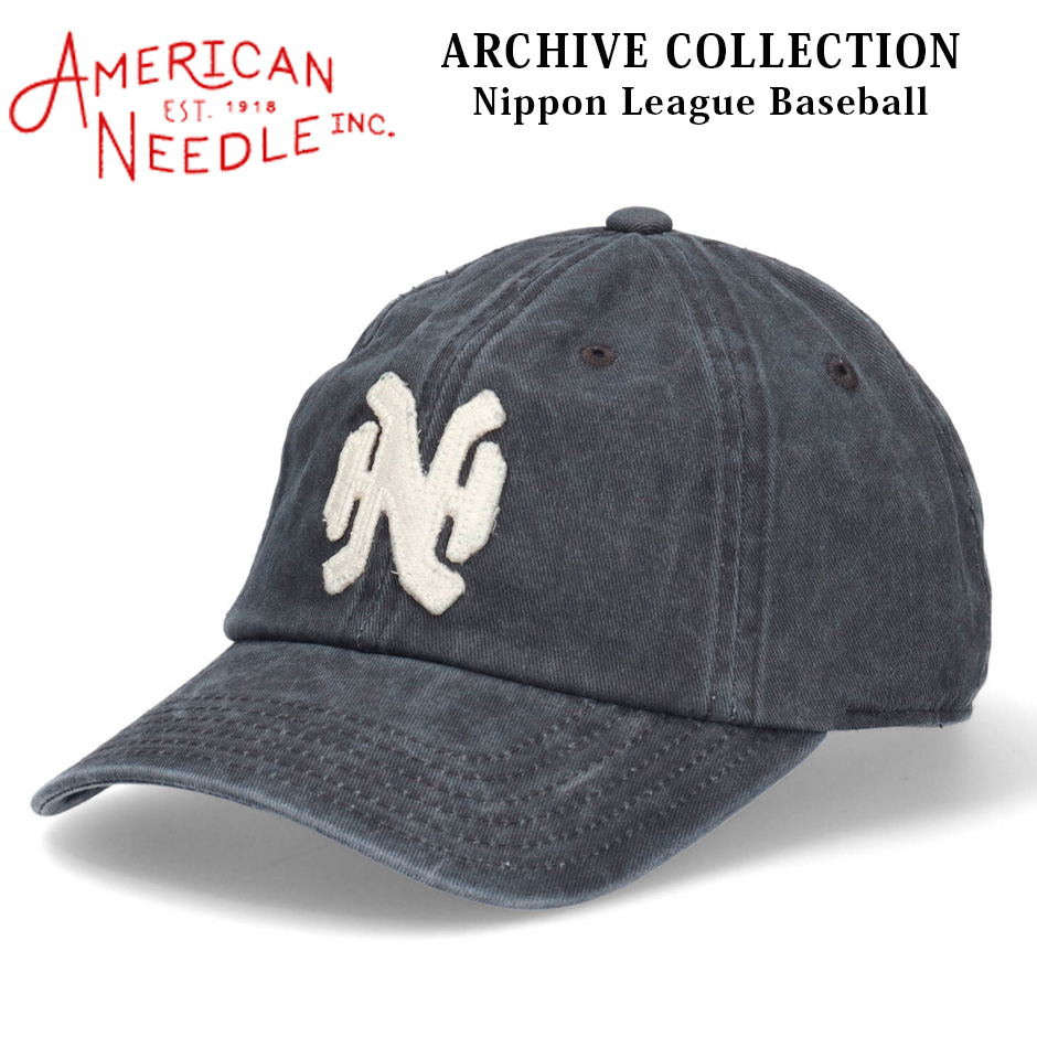 アメリカンニードル 南海ホークス オールドマーク キャップ 帽子 野球帽 NPB ベースボールキャップ ウォッシュ加工 南海 サイズ調節可能 ユニセックス