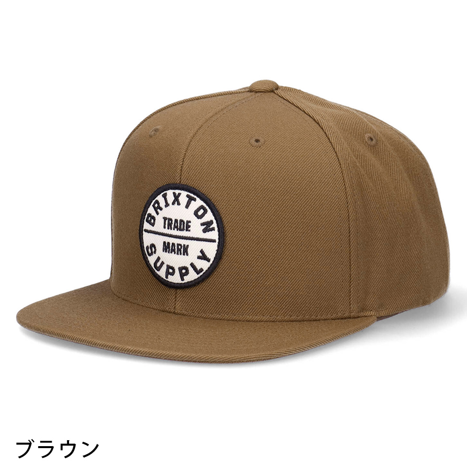 ブリクストン BRIXTON キャップ 帽子 ワッペン 平つば フラット オース スナップバック メンズ レディース ブランド oath III snapback 10777｜inreason｜15