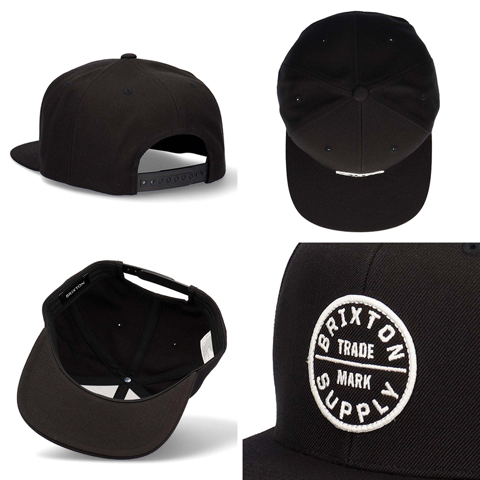 ブリクストン BRIXTON キャップ 帽子 ワッペン 平つば フラット オース スナップバック メンズ レディース ブランド oath III snapback 10777｜inreason｜08