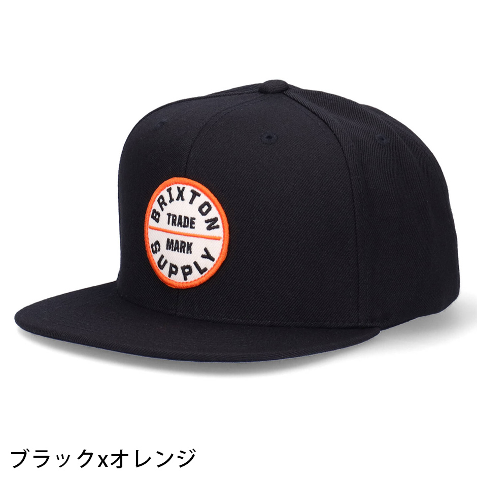 ブリクストン BRIXTON キャップ 帽子 ワッペン 平つば フラット オース スナップバック メンズ レディース ブランド oath III snapback 10777｜inreason｜12