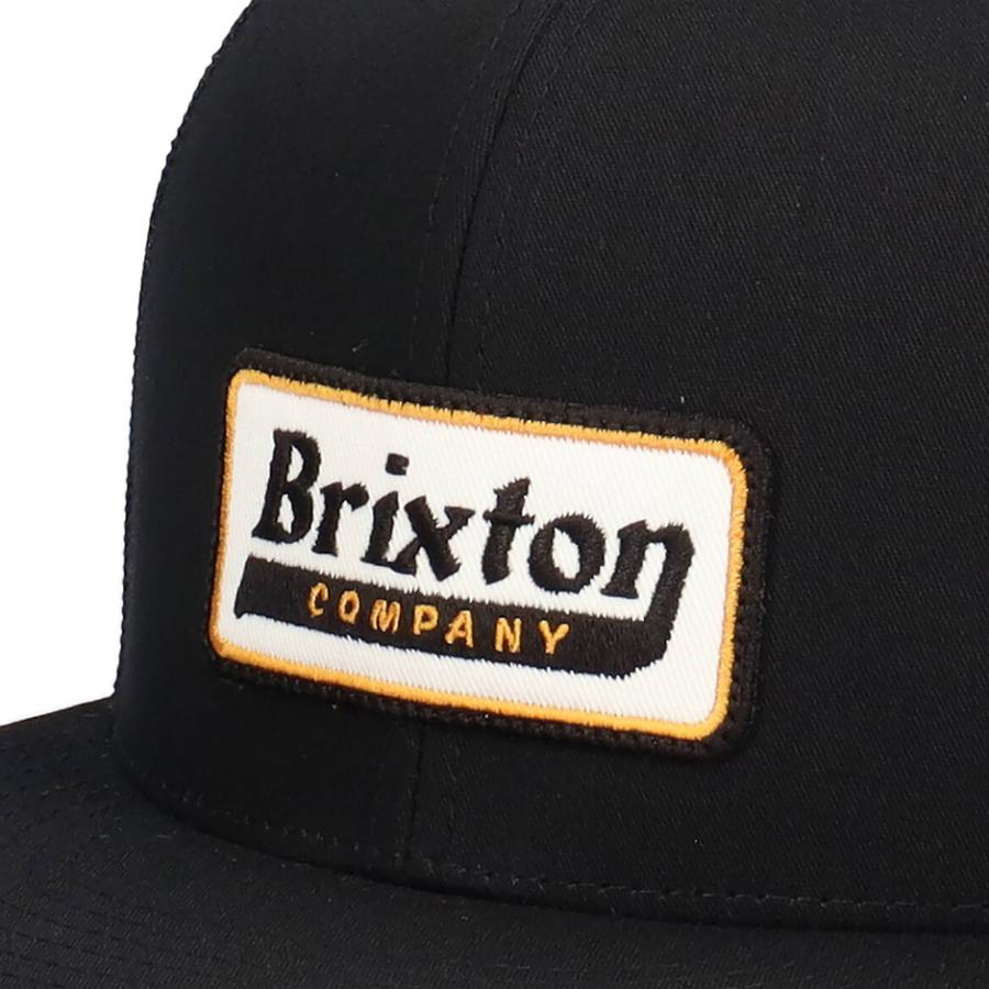 ブリクストン BRIXTON キャップ 帽子 ワッペン 平つば フラット スナップバック メッシュキャップ メンズ レディース ブランド steadfast hp mesh cap 11072｜inreason｜11