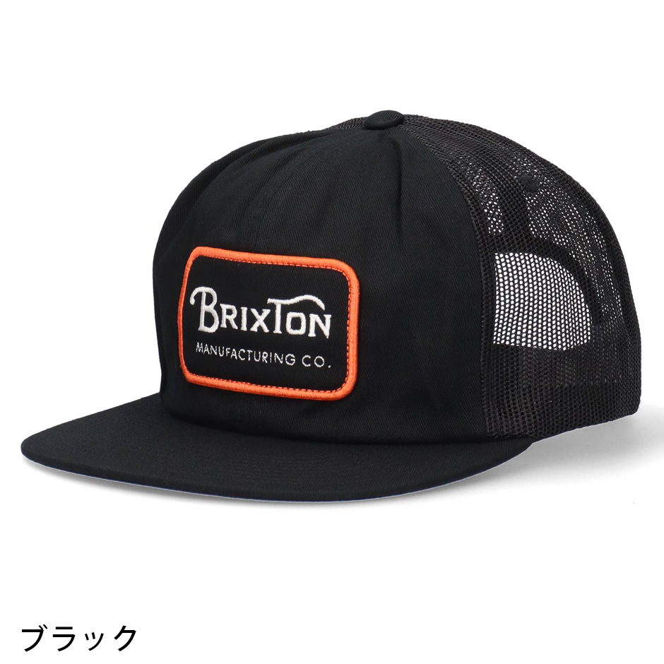BRIXTON（ブリクストン） フラットバイザー メッシュキャップ 帽子