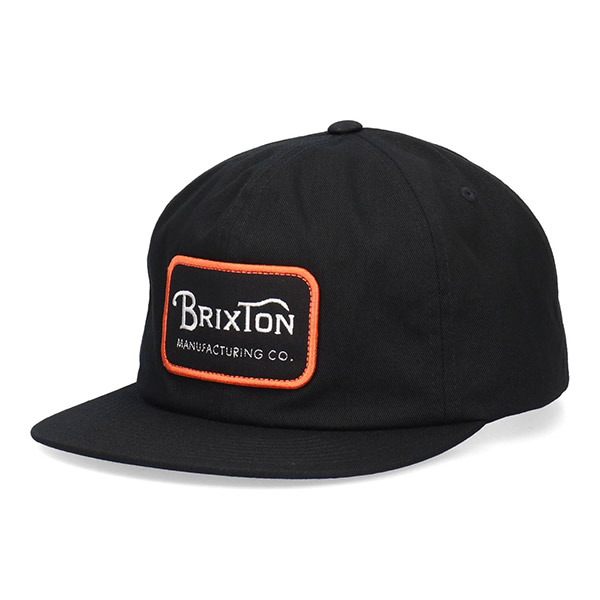 BRIXTON（ブリクストン） フラットバイザー キャップ 帽子 スナップ