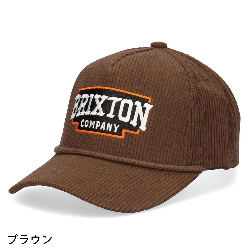 BRIXTON（ブリクストン） コーデュロイ キャップ 帽子 メンズ