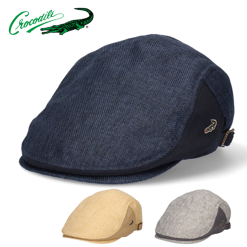 Crocodile（クロコダイル） ハンチング サイドベルト 帽子 ブランド