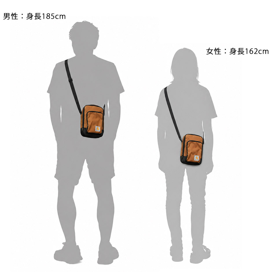 Carhartt（カーハート） クロス ボディ ジップ バッグ 防水 撥水 軽量