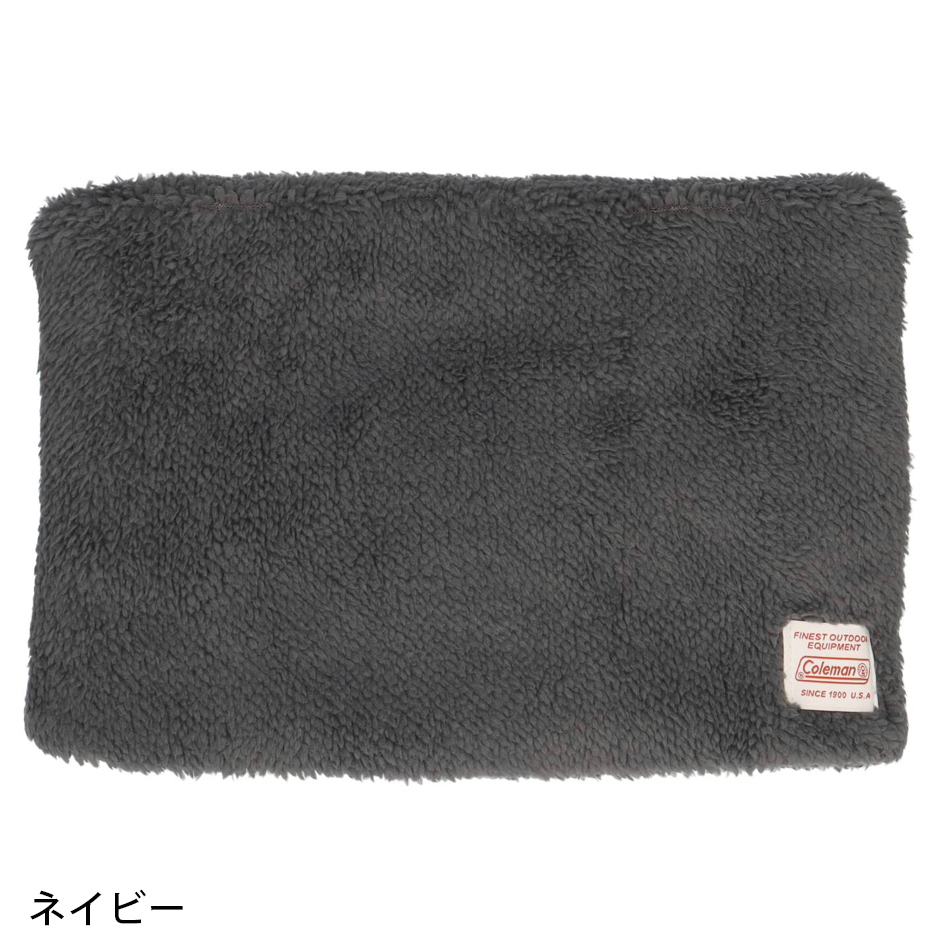 専用♥みかん♥肉厚⭐ゆったり大人☆Wボア★ネックウォーマー♥黒グレー Coleman（コールマン） ボア ネックウォーマー マフラー スヌード 大人