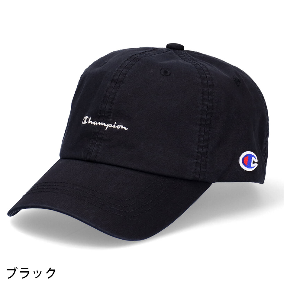 チャンピオン ウォッシュ ツイル ロゴキャップ 帽子 19 CHAMPION