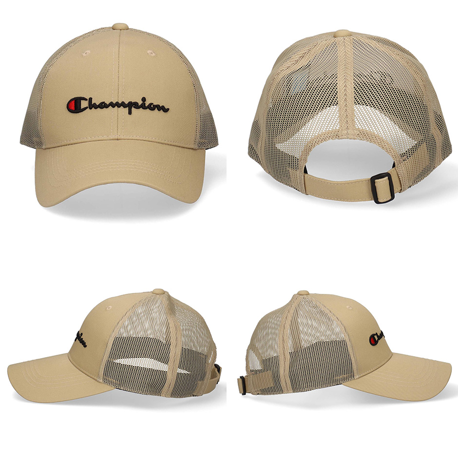 Champion チャンピオン ロングバイザー ツイルメッシュ キャップ