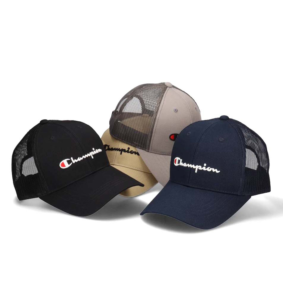 Champion チャンピオン ロングバイザー ツイルメッシュ キャップ