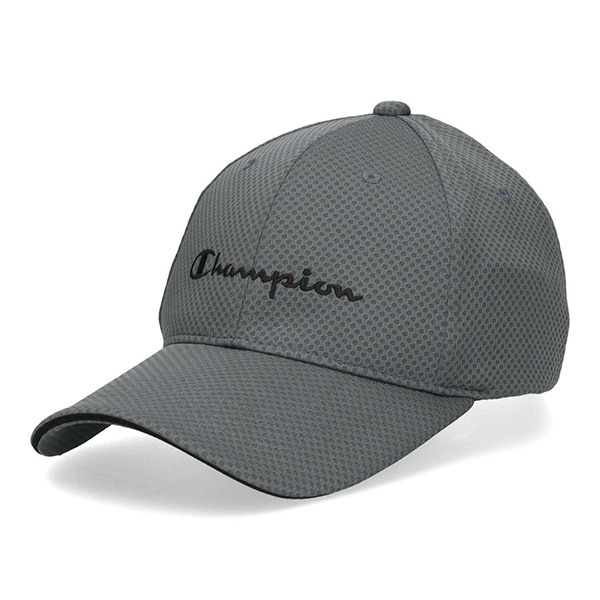 中越高校野球部　メッシュキャップ 57cm 黒 Champion（チャンピオン） ロングバイザー サンドイッチバイザー