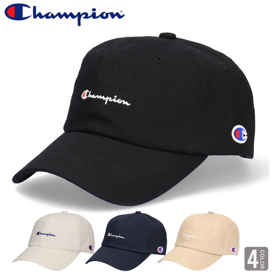 チャンピオン ベーシック ツイル ロゴキャップ 帽子 CHAMPION ブランド キャップ 帽子 メンズ レディース champion サイズ調節可能 181-019A | Champion