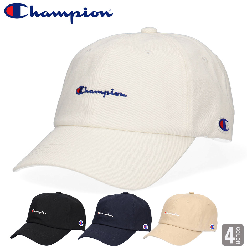 Champion（チャンピオン） ベーシック ツイル ロゴキャップ 帽子
