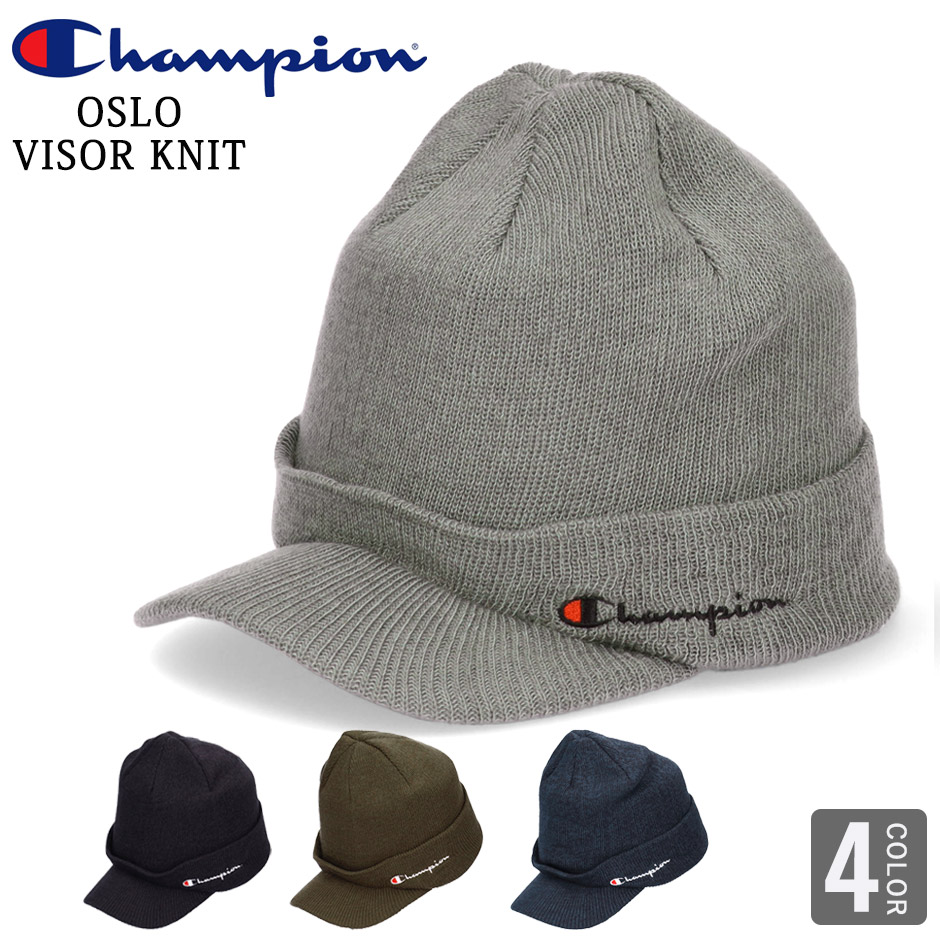 Champion（チャンピオン） つば付き ニットキャップ バイザーニット