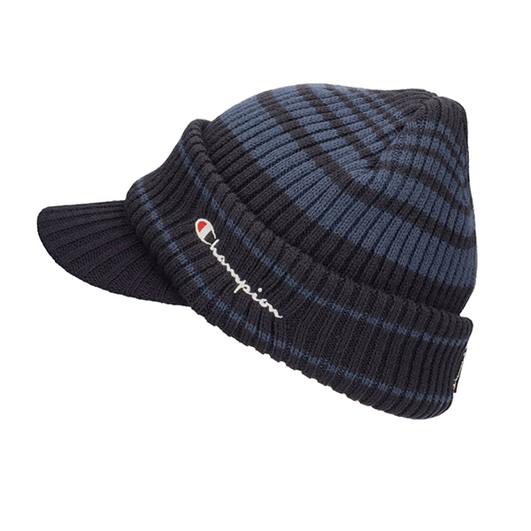 Champion（チャンピオン） つば付き ニットキャップ ニット帽 つライン