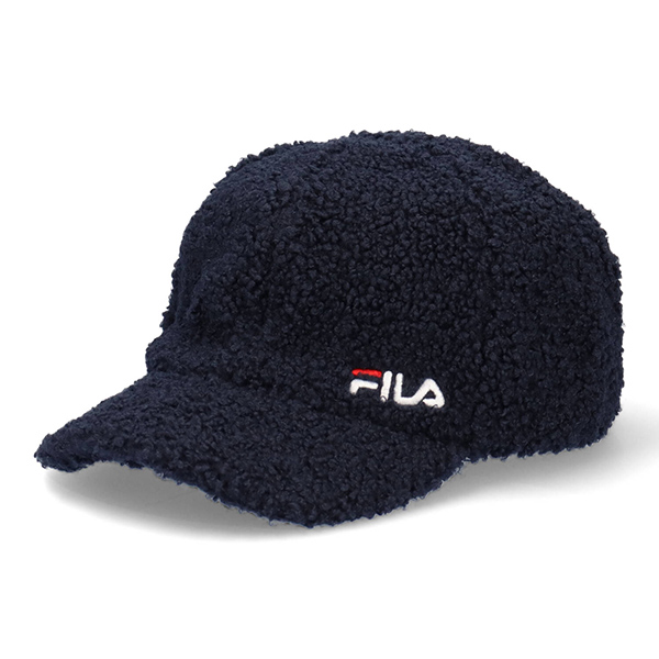 フィラ モコモコ ボアキャップ もこもこ FILA 洗濯機洗い サイズ調節 ユニセックス ブランド ...