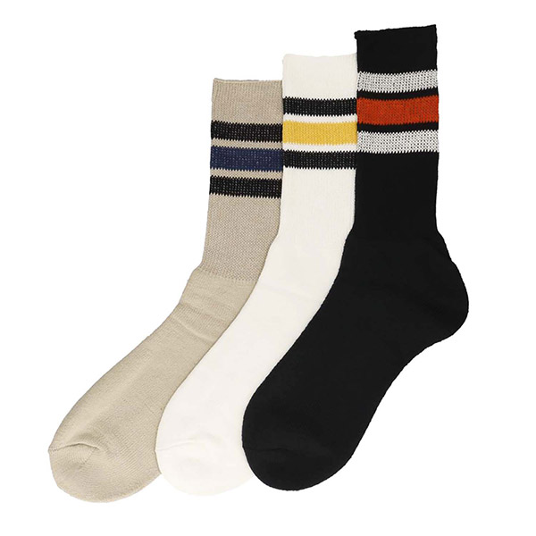 フルーツオブザルーム ルーズソックス ラインソックス 3足セット