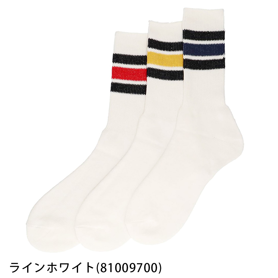 フルーツオブザルーム ルーズソックス ラインソックス 3足セット