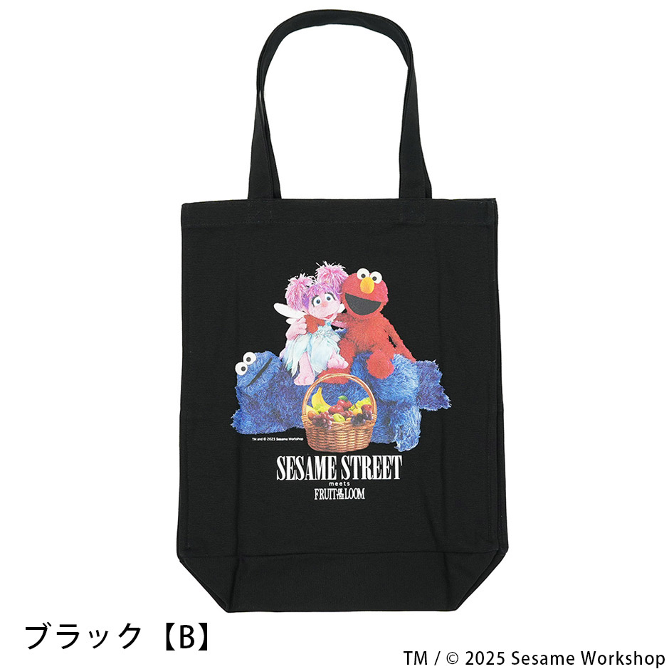 フルーツオブザルーム セサミストリート コラボ トートバッグ tote bag