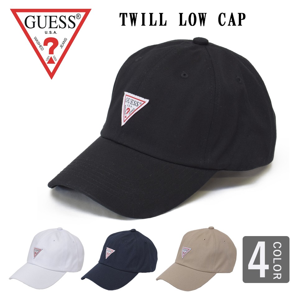 GUESS ゲス ロゴ キャップ 帽子 ローキャップ ソフトキャップ ロゴキャップ LOGO CAP アメカジ ブランド キャップ